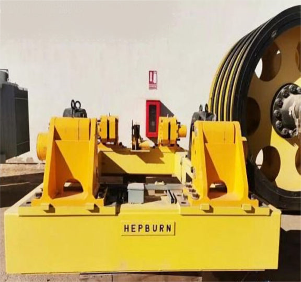 Unused Hepburn 100" (2540mm) Dia., Type Fe_2, 4-rope Friction (koepe) Hoist, 1250 Hp)